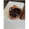 Image 4 : JEWELRY BOX AND WOVEN BASKET OF 36 NEW LEATHER BRACELETS