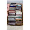 Image 2 : 2 BOXES OF CDS, MOVIES AND HOMES DECOR