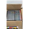 Image 9 : 2 BOXES OF CDS, MOVIES AND HOMES DECOR