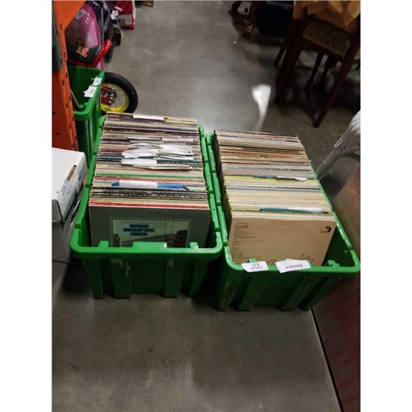 2 TOTES OF RECORDS