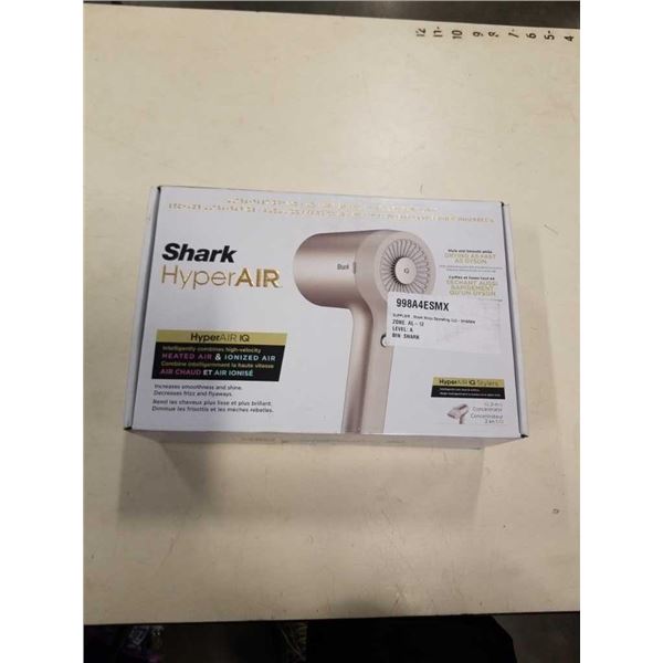 AS NEW SHARK HYPER AIR HAIR DRYER TESTED AND WORKING RETAIL $229