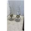 Image 8 : 2 OIL LAMPS AND 2 FRAMED SHADOW BOXES
