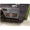Image 2 : BELLA PRO SERIES 6 SLICE FRENCH DOOR TOASTER OVEN WITH AIR FRY TECHNOLOGY - TESTED WORKING, RETAIL $