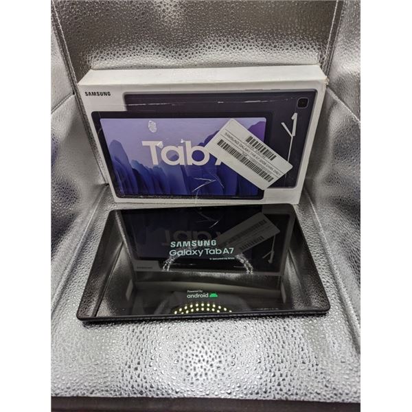 SAMSUNG GALAXY TAB A7 TESTED AND WORKING RETAIL WITH CHARGER AND BOX RETAIL $386