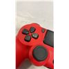 Image 3 : PS4 DUALSHOCK 4 CONTROLLER MAGMA RED - TESTED WORKING, RETAIL $74