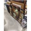 Image 1 : HAND PAINTED WOOD FIREPLACE SCREEN