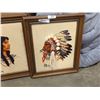 Image 3 : 2 FIRST NATION FRAMED ART