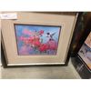 Image 3 : LEP FRAMED AND SIGNED WITH EASTERN PRINT