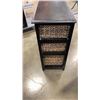 Image 4 : RUSTIC 6 DRAWER STORAGE UNIT WITH WOVEN DRAWERS