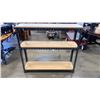 Image 3 : 45 INCH TALL 3 TIER SHELF - 4 FOOT LONG