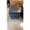 Image 2 : 2 BLACK 2 DRAWER NIGHTSTANDS