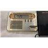 Image 2 : SMALL BRASS BOX, VINTAGE POCKET PRAYER BOOK AND SHARP TALKING ALARM CLOCK