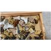 Image 8 : WOOD CASE OF MINI PORCELAIN FIGURES