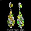 Image 1 : Natural Ethopian White 0pal Earrings