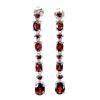 Image 1 : Natural Mozambique Garnet Earrings
