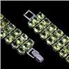 Image 3 : Natural Unheated Green Peridot 150 Cts Bracelet