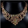 Image 1 : Natural Multi Color Fancy Sapphire Necklace
