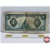 Image 4 : Dominion of Canada $1 Bill "Horse Blanket" : McCavour/Saunders S/N#E-139204 (See Pics for Varieties,