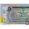 Image 2 : Canada $5 Bill 1972 *Replacement : Lawson/Bouey S/N#*SB1335362 (See Pics for Varieties, Conditions, 