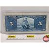 Image 4 : Bank of Canada $5 Bill 1937 : Coyne/Towers S/N#ES7308760 (See Pics for Varieties, Conditions, Serial