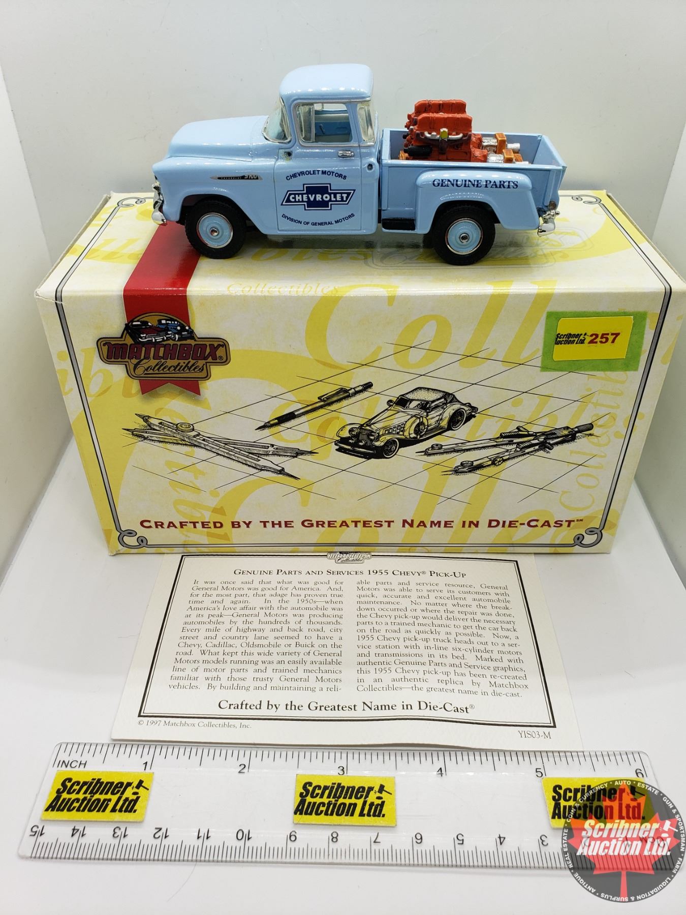 Matchbox 1/43 - Chevrolet 3100 Pick Up Dépanneuse Texaco Matchbox 1/43 - Chevrolet 3100 Pick Up Dépanneuse Texaco