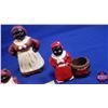 Image 3 : Black Americana Vintage Aunt Jemima Toothpick Holders (4) (SEE PICS!)