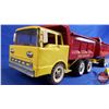 Image 8 : STRUCTO Dump Truck "Structo Grading Service" & Pup Trailer "Structo Deluxe Dumper" (Note: Yellow rep