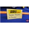 Image 8 : TONKA Tractor & Wagon (6"H x 22"L x 7"D) (SEE PICS!)