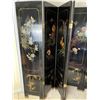 Image 8 : Japanese 6 Panel Screen - Black Laquer