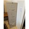 Image 1 : 4 drawer metal filing cabinet