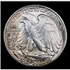 Image 3 : 1942-p Walking Liberty Half Dollar 50c Grades Select+ Unc