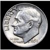 Image 2 : 1950-p Roosevelt Dime 10c Grades AU, Almost Unc