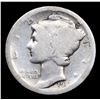 Image 2 : 1917-d Mercury Dime 10c Grades g+