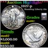 Image 1 : ***Auction Highlight*** 1927-p Standing Liberty Quarter 25c Graded ms66+ By SEGS (fc)