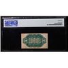 Image 3 : US Fractional Currency 10c Third Issue fr-1255 Washington Bust Green Reverse Graded vf35 BY PMG