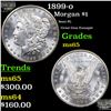 Image 1 : 1899-o Morgan Dollar $1 Grades GEM Unc