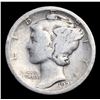 Image 2 : 1921-p Mercury Dime 10c Grades g+