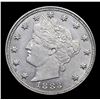 Image 2 : 1883 N/c Liberty Nickel 5c Grades Select Unc