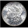 Image 2 : 1881-s Morgan Dollar $1 Grades Choice+ Unc
