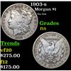 Image 1 : 1903-s Morgan Dollar $1 Grades f+