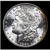 Image 2 : 1881-s Morgan Dollar $1 Grades GEM+ Unc