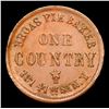 Image 2 : (1863) Broas Pie Bakery Civil War Token 1c Grades Select Unc BN