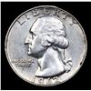 Image 2 : 1962-p Washington Quarter Mint Error 25c Grades AU, Almost Unc