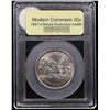 Image 2 : 1991-d Mount Rushmore Modern Commem Half Dollar 50c Graded ms69+ By USCG