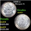 Image 1 : 1898-o Morgan Dollar $1 Grades Select+ Unc