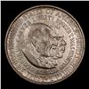 Image 2 : 1951-p Wash/Car Old Commem Half Dollar 50c Grades Choice AU/BU Slider