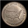 Image 3 : 1951-p Wash/Car Old Commem Half Dollar 50c Grades Choice AU/BU Slider