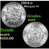 Image 1 : 1904-o Morgan Dollar $1 Grades Choice Unc