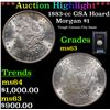 ***Auction Highlight*** PCGS 1883-cc Morgan Dollar GSA Hoard $1 Graded ms63 By PCGS (fc)