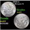 Image 1 : 1921-s Morgan Dollar $1 Grades Select Unc